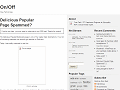 Delicious Popular Page Spammed? at On/Off - Yoav Farhi