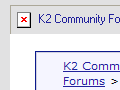 Delicious daily blog posting - K2 Community Forums